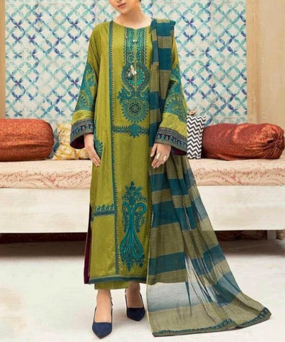 Dhanak 3PC With Wool Shawl SF-111