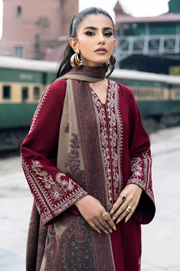 Dhanak 3PC With Wool Shawl SF-122