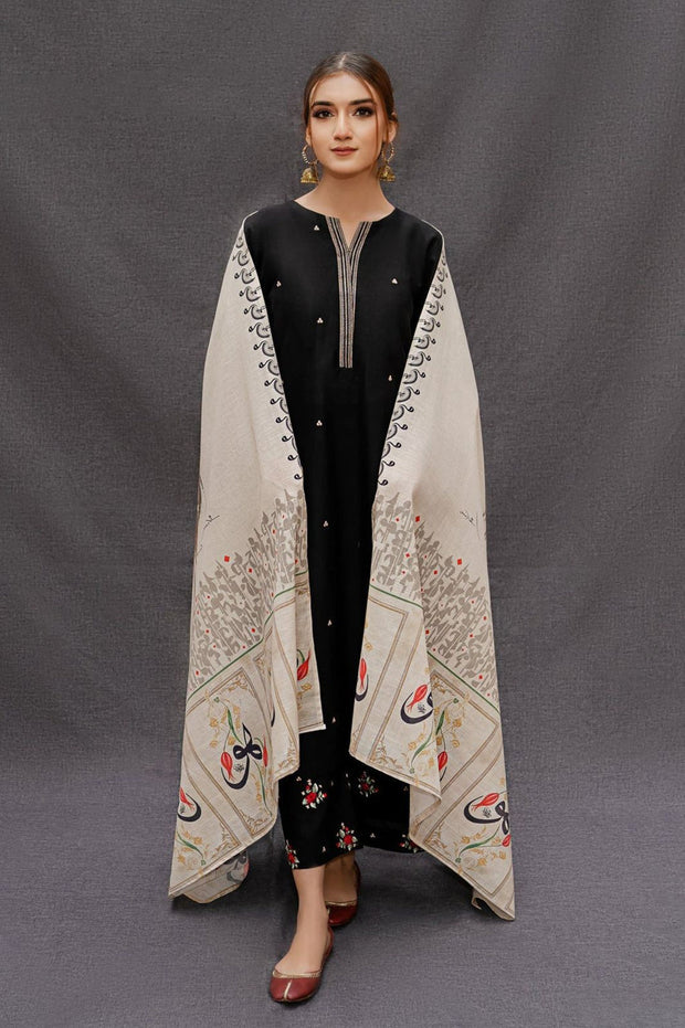 Dhanak 3PC With Wool Shawl SF-115