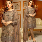Embroidered 3PC LAWN DRESS CK2001