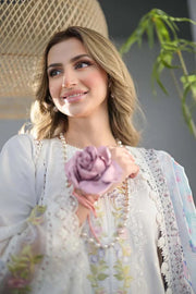 Dhanak 3PC Embroidered With Full Embroidered Shawl SF-127