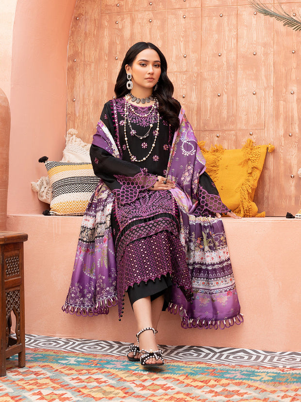 Dhanak 3PC With Wool Shawl SF-124