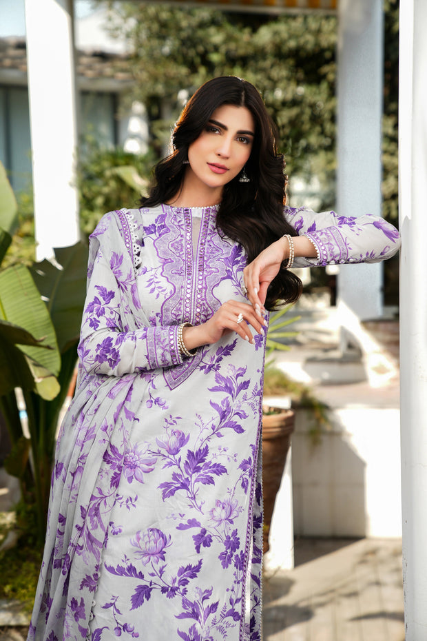 3PC EMBROIDERED KD-0019 COCO