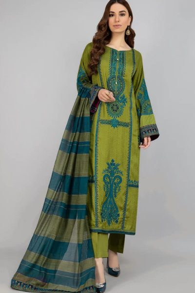 Dhanak 3PC With Wool Shawl SF-111