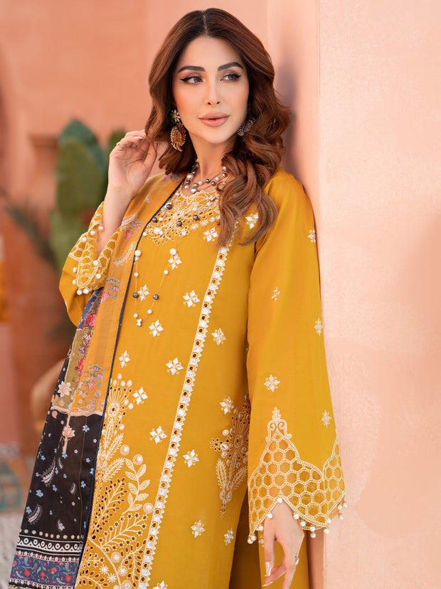 Dhanak 3PC With Wool Shawl SF-125