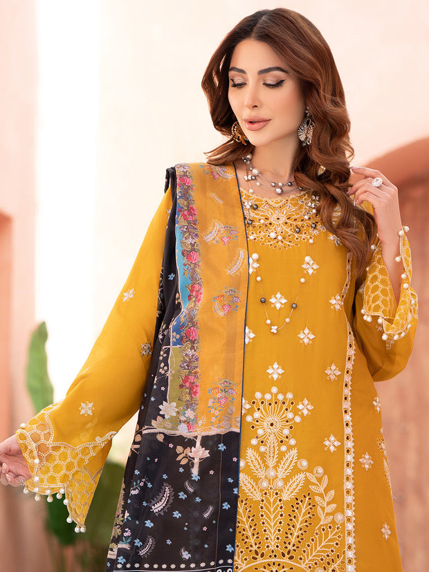 Dhanak 3PC With Wool Shawl SF-125