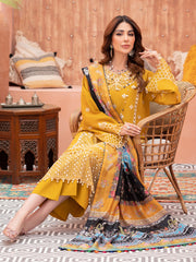 Dhanak 3PC With Wool Shawl SF-125