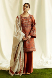 Dhanak 3PC With Wool Shawl SF 113