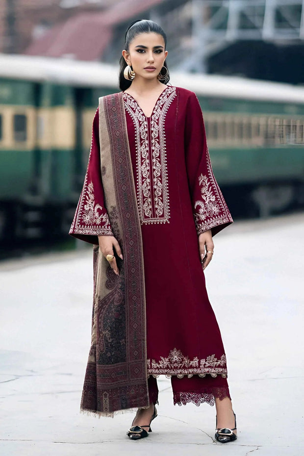 Dhanak 3PC With Wool Shawl SF-122