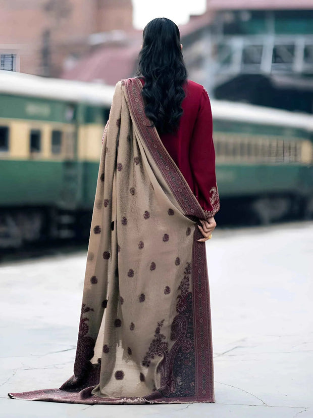 Dhanak 3PC With Wool Shawl SF-122