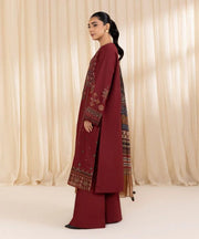 Dhanak 3PC Embroidered SF-129