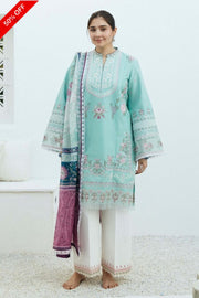 3PC Embroidered KD0034