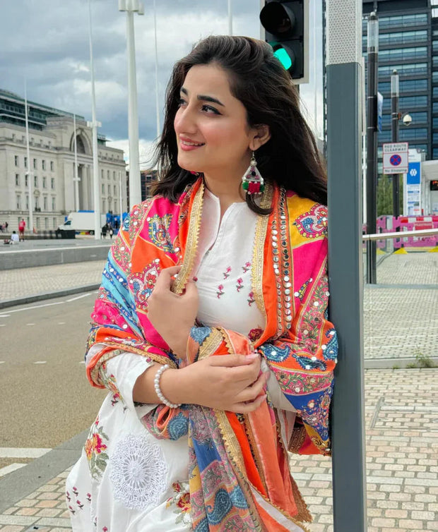 Dhanak 3PC With Wool Shawl SF-117