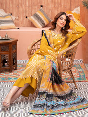Dhanak 3PC With Wool Shawl SF-125