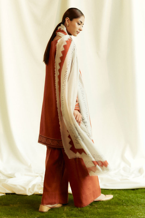 Dhanak 3PC With Wool Shawl SF 113