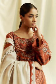 Dhanak 3PC With Wool Shawl SF 113