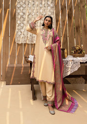3PC Embroidered KD0036