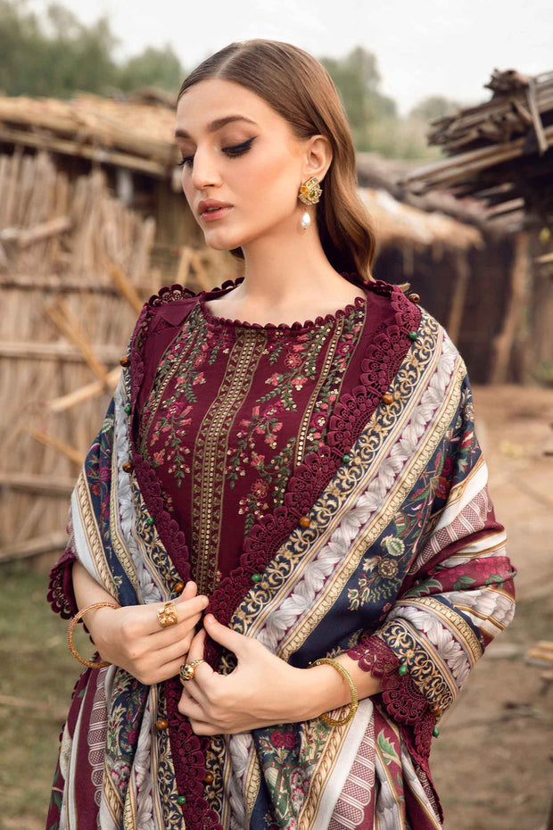 Dhanak 3PC Embroidered SF-128